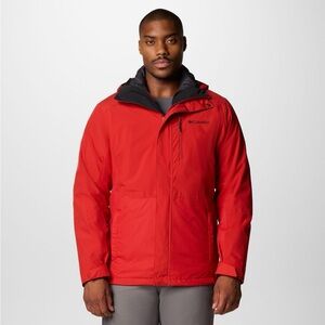 Columbia Men's Vibrant Red Performance Jacket